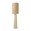 Lampadaire Ava en fibre de verre et jute naturel, grand modèle