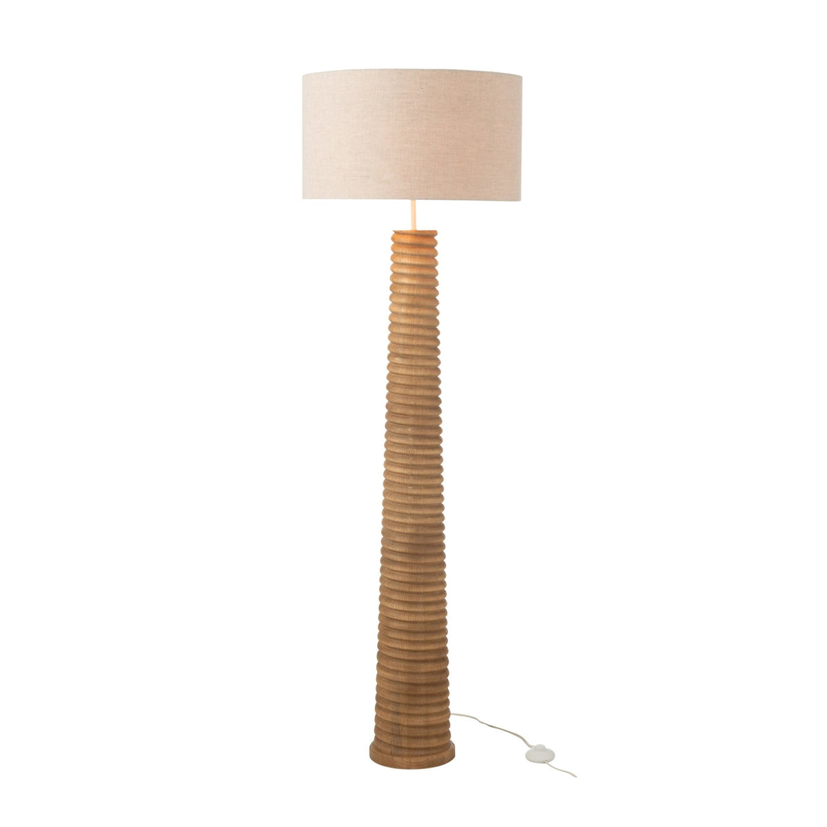 Lampadaire Filetage en bois d'ailante