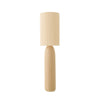 Lampadaire Ruth en céramique camel, grand modèle
