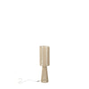 Lampe à poser en corde de tissu grège, petit modèle
