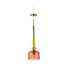 Suspension Fiona en verre multicolore