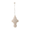 Suspension Oumi en fer blanc