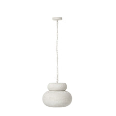 Suspension ronde en fer blanc, petit modèle