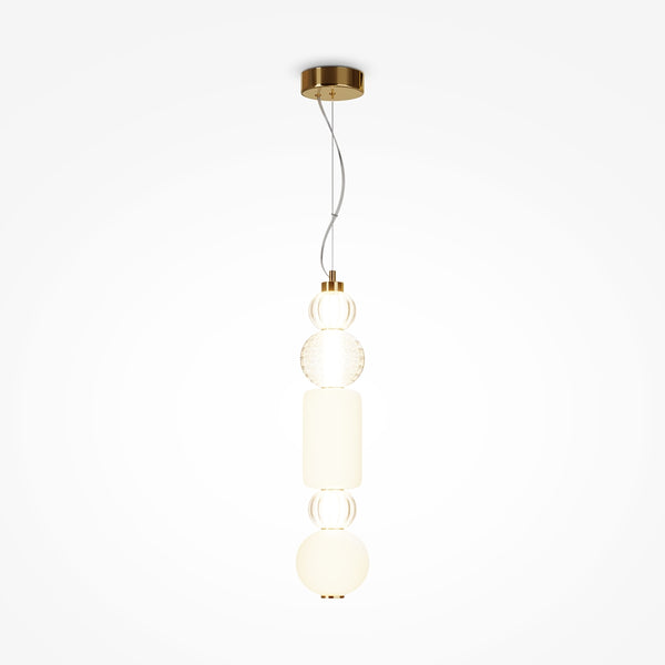 Collar Suspension luminaire doré