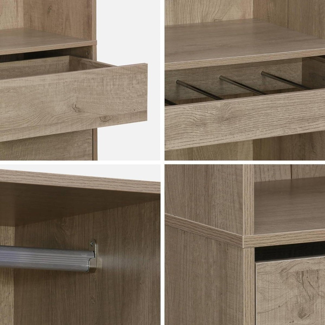 Kit Dressing Modulable Naturel | Quille - Designix Dressing