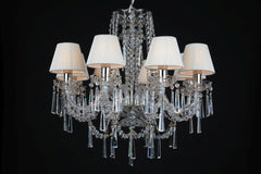 Lustre en cristal CRYSTAL-WHITE
