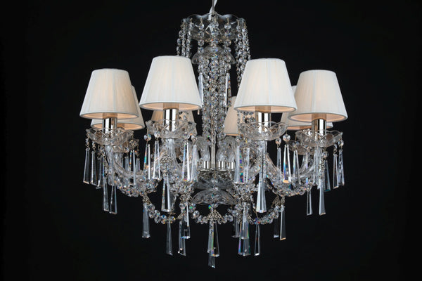 Lustre en cristal CRYSTAL-WHITE