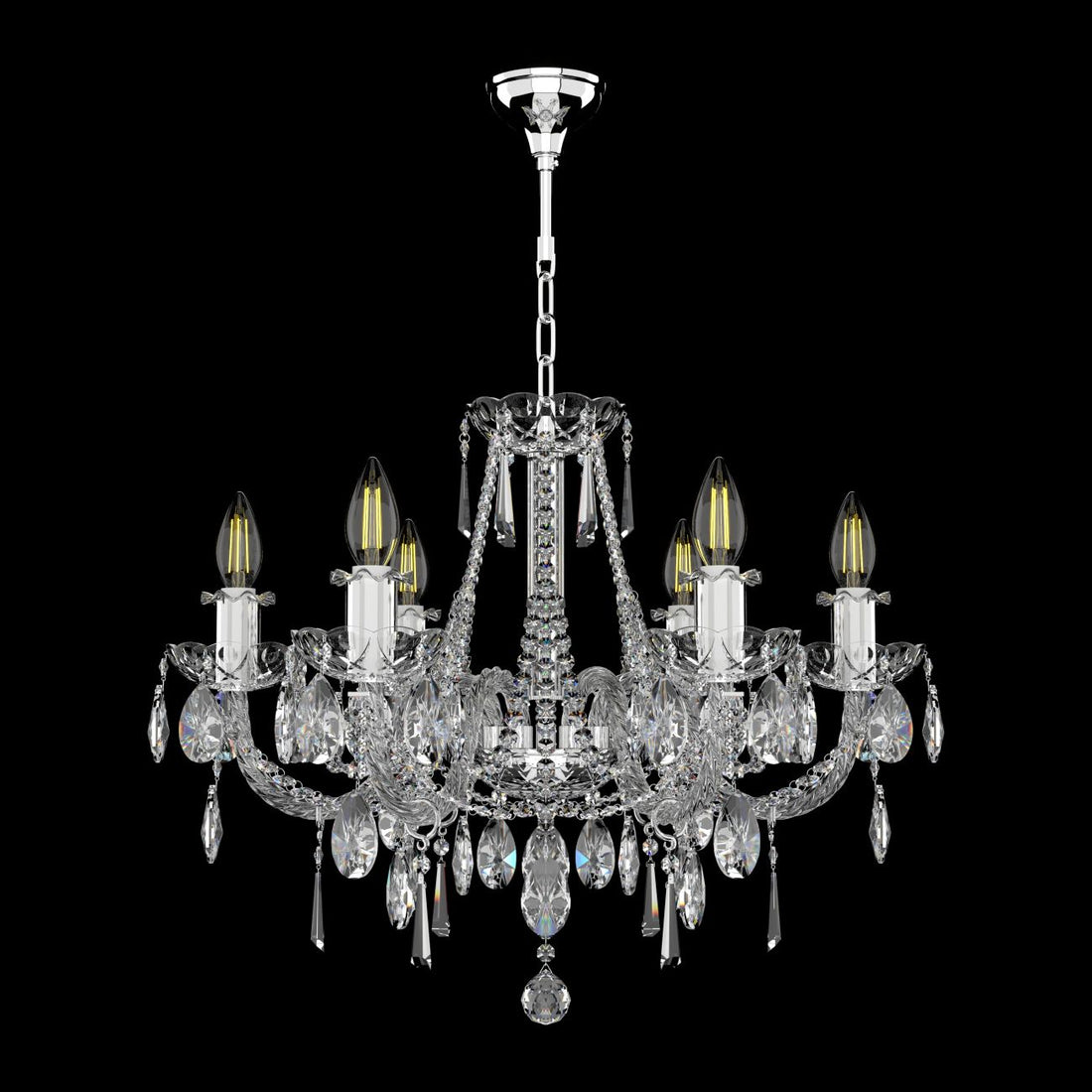 Lustre en cristal de Boheme EL101608PB