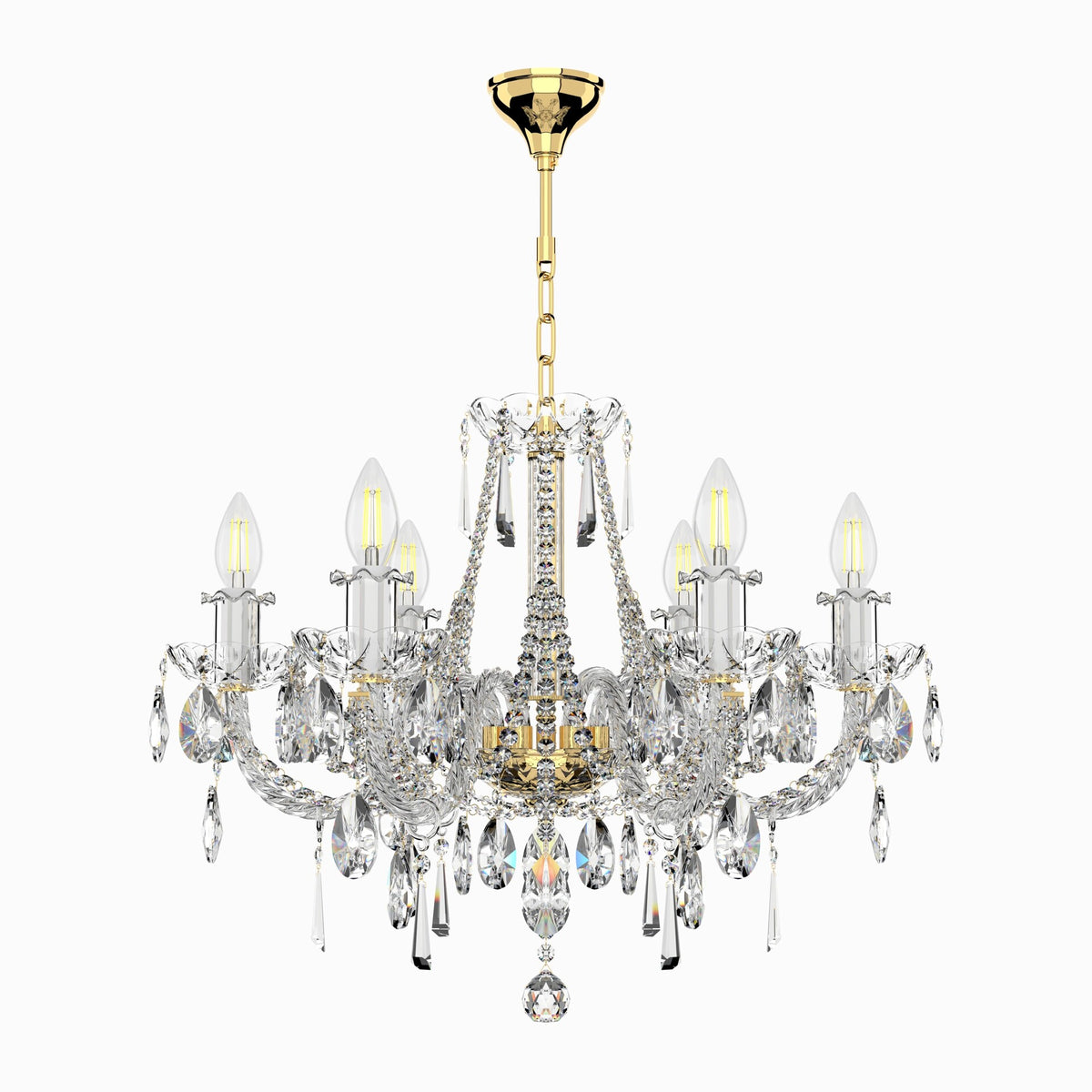 Lustre en cristal de Boheme EL101608PB