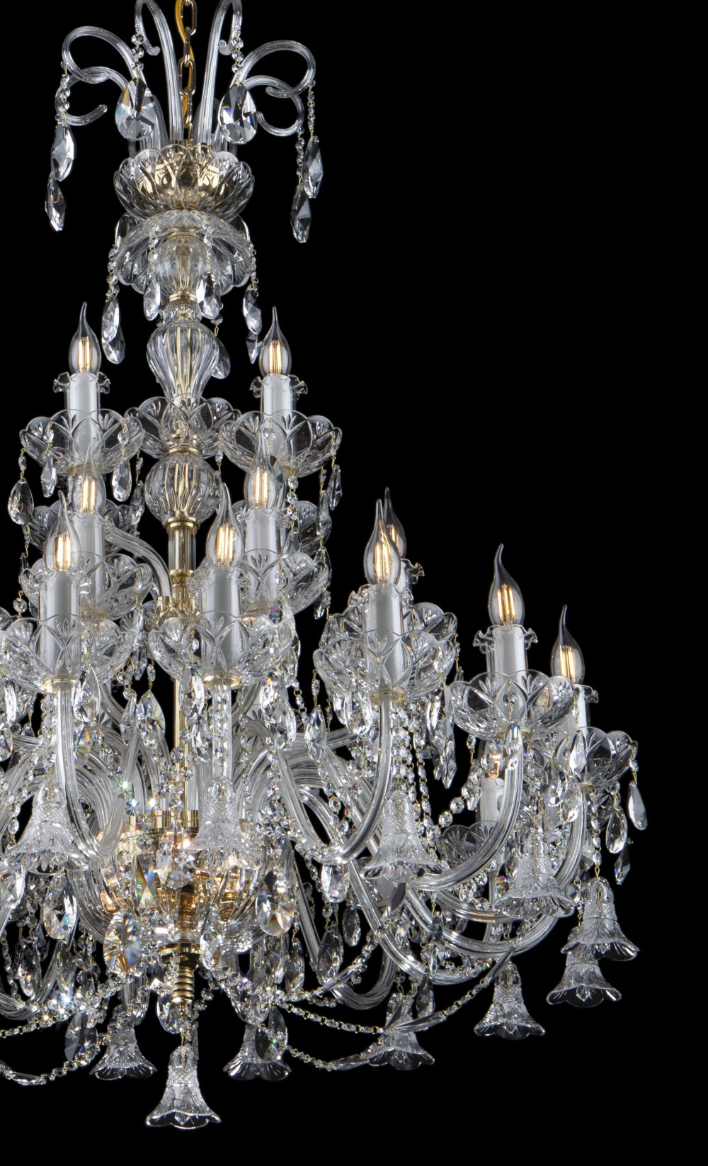 Lustre en cristal de luxe 322PB