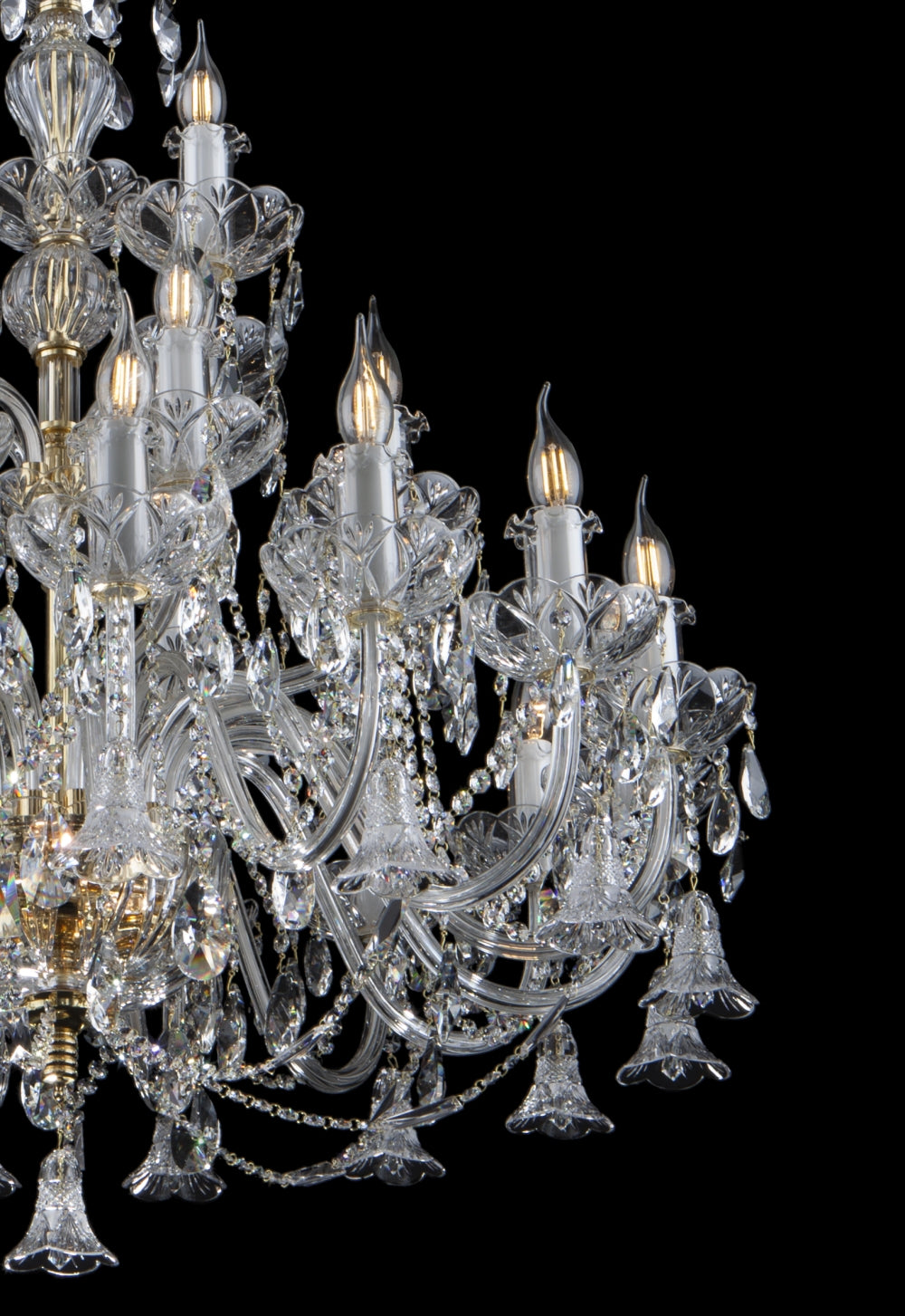 Lustre en cristal de luxe 322PB
