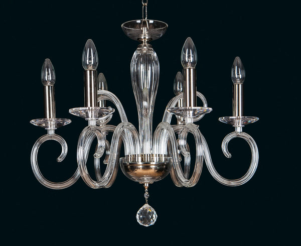 Lustre en verre transparent EL2166024