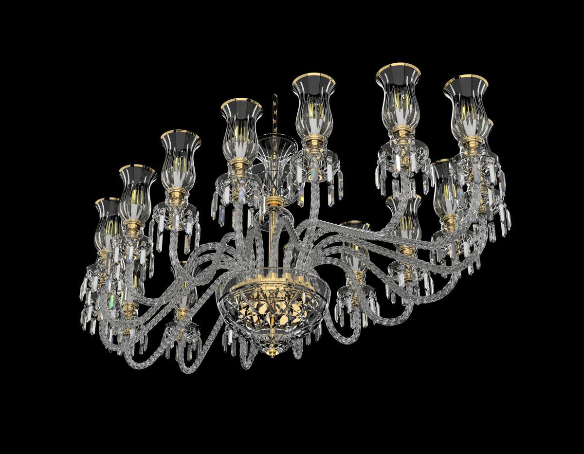 Lustre en cristal EL6781603TOVAL