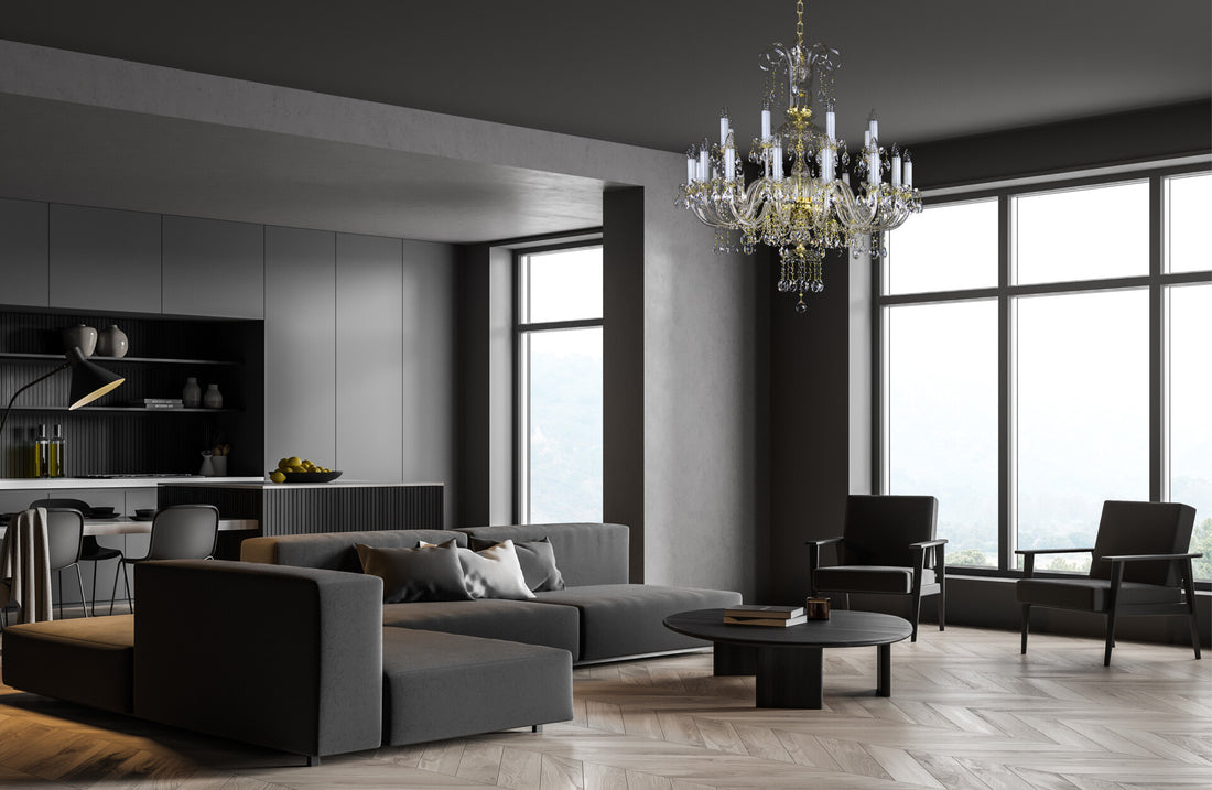 Grand lustre en cristal L015CLN