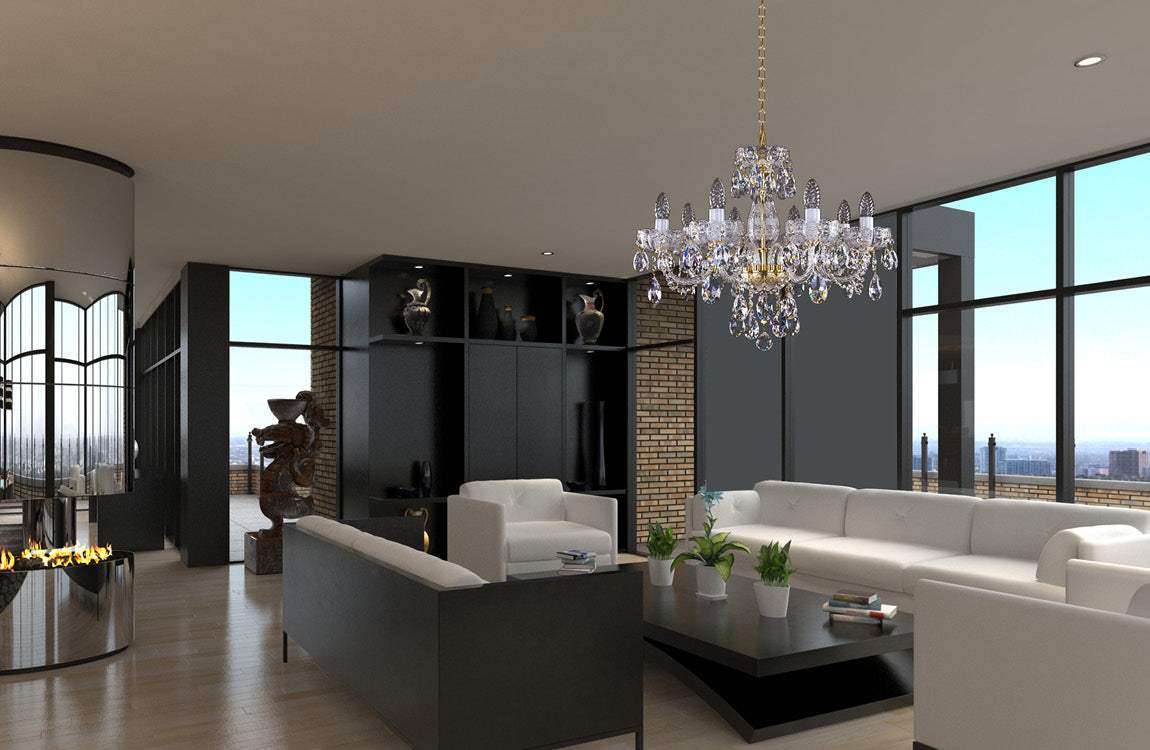 Lustre en cristal taille L037CLN