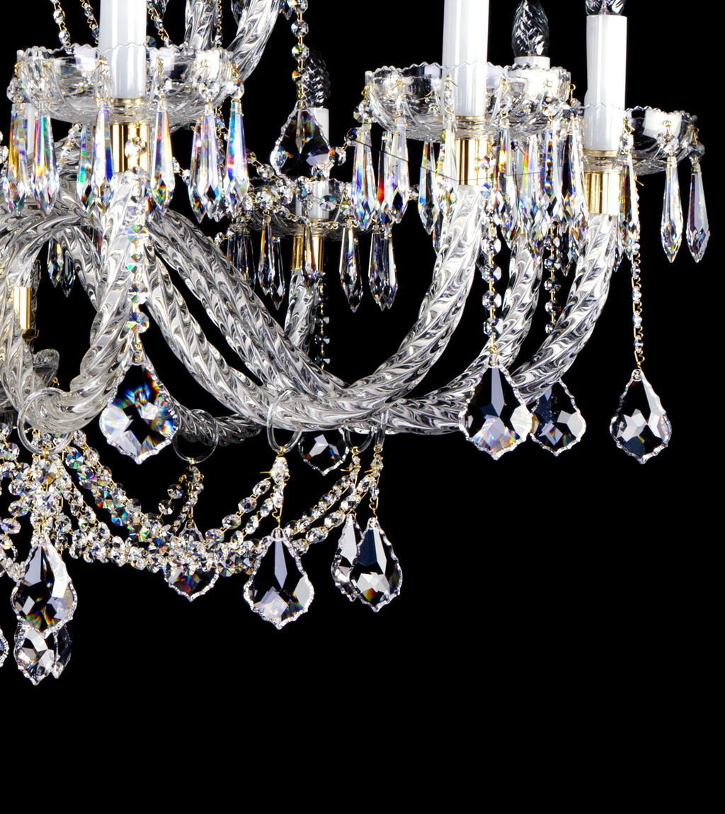 Lustre en cristal taille L16041CLN