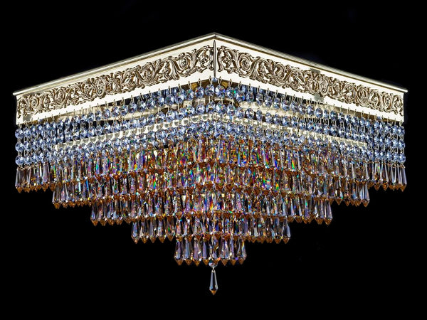 Plafonnier carre L16265CLN