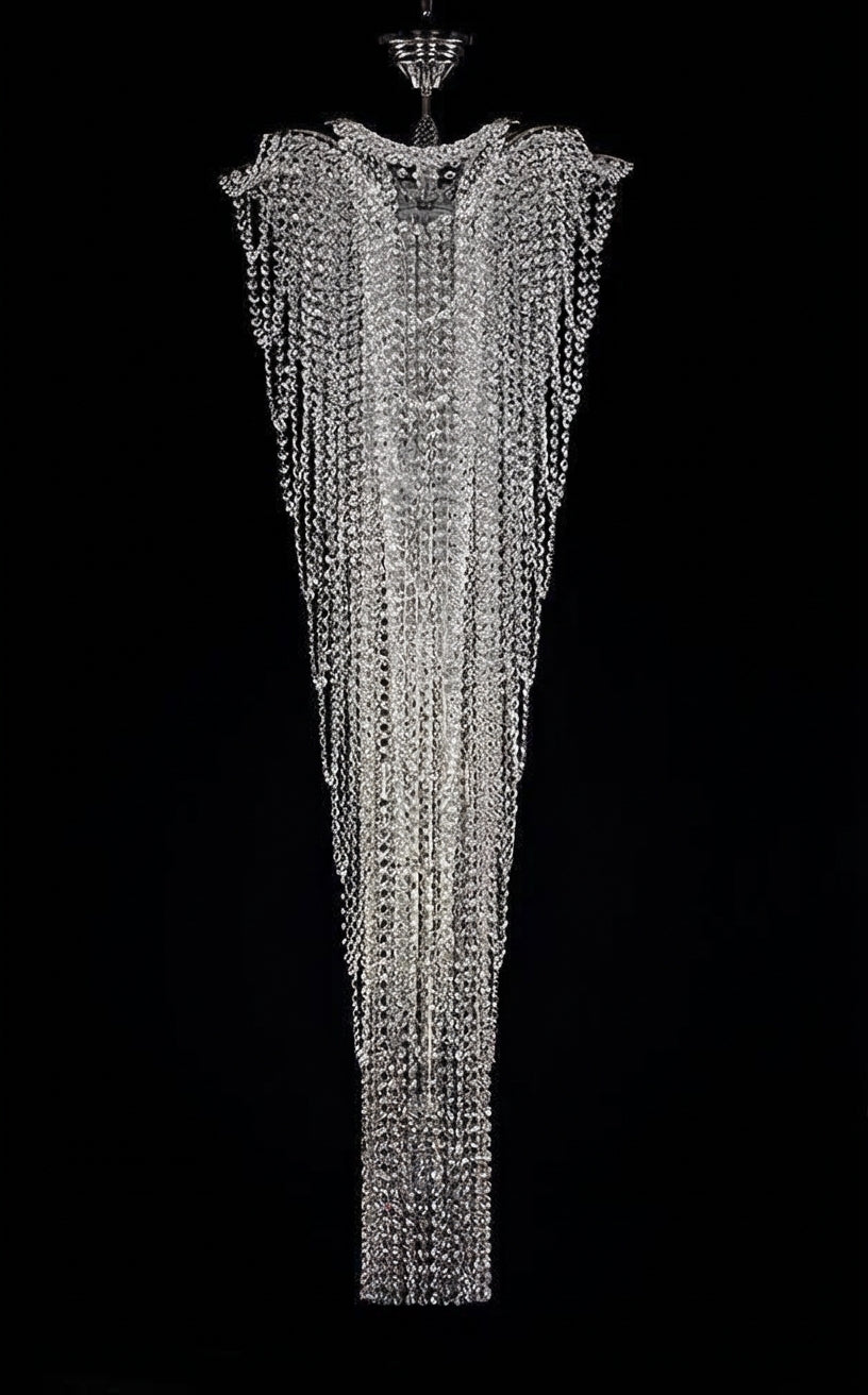 Suspension spirale en cristal L445CLN