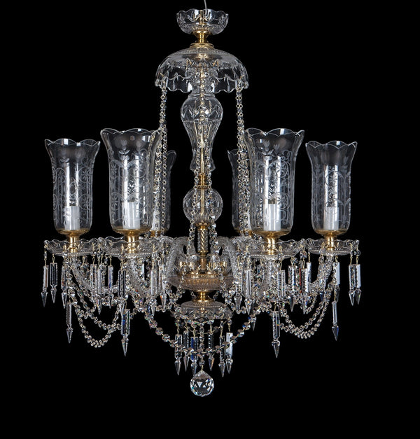 Lustre en cristal taille EL673619T