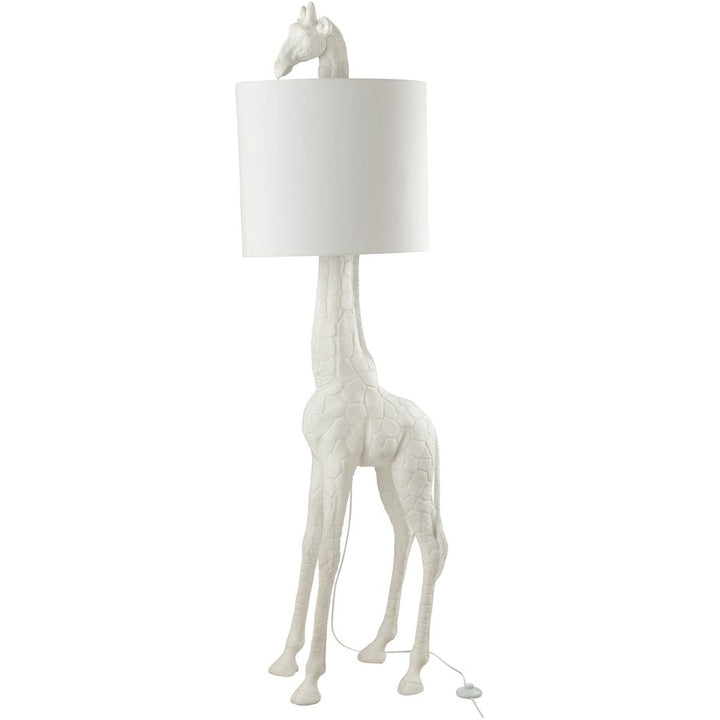 Lampe Girafe Poly Blanche | Designix -     - https://designix.fr