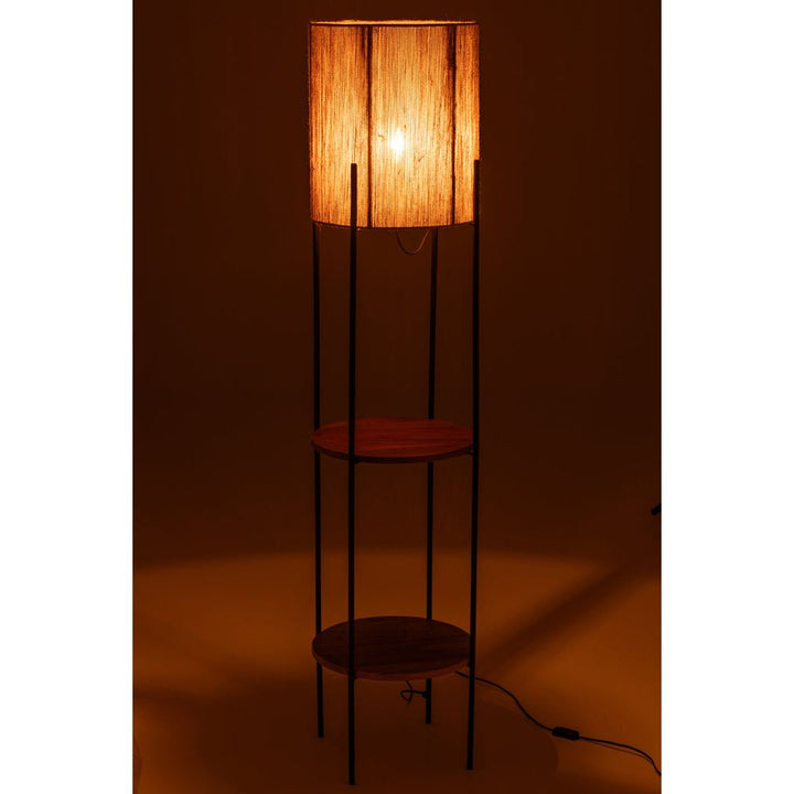 Lampe Fer/Mangue Nat/Noir | Designix -     - https://designix.fr