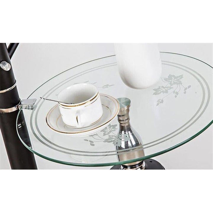 Lampadaire Abat - jour Fleur | Élégance Florale - Designix Lampadaire Blanc