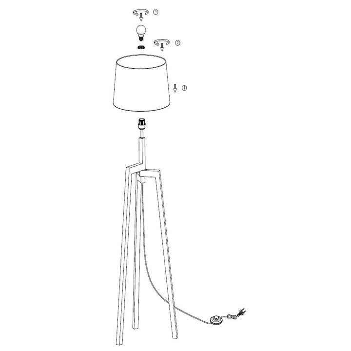 Lampadaire Bohème Bois | Eira - Designix Lampadaire