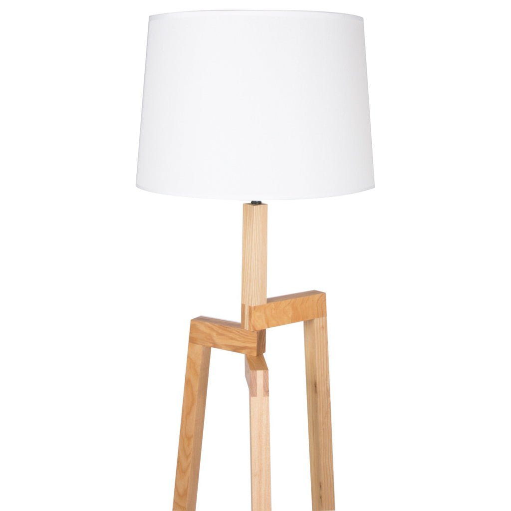 Lampadaire Bohème Bois | Eira - Designix Lampadaire