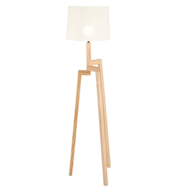 Lampadaire Bohème Bois | Eira - Designix Lampadaire