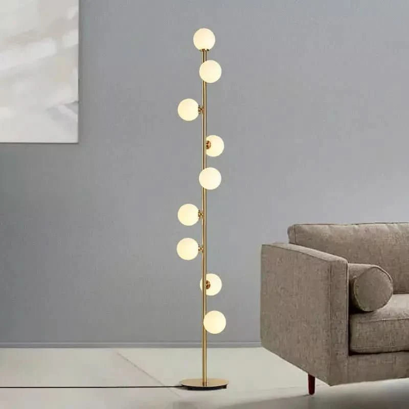 Lampadaire Boule | Éclat Sphérique