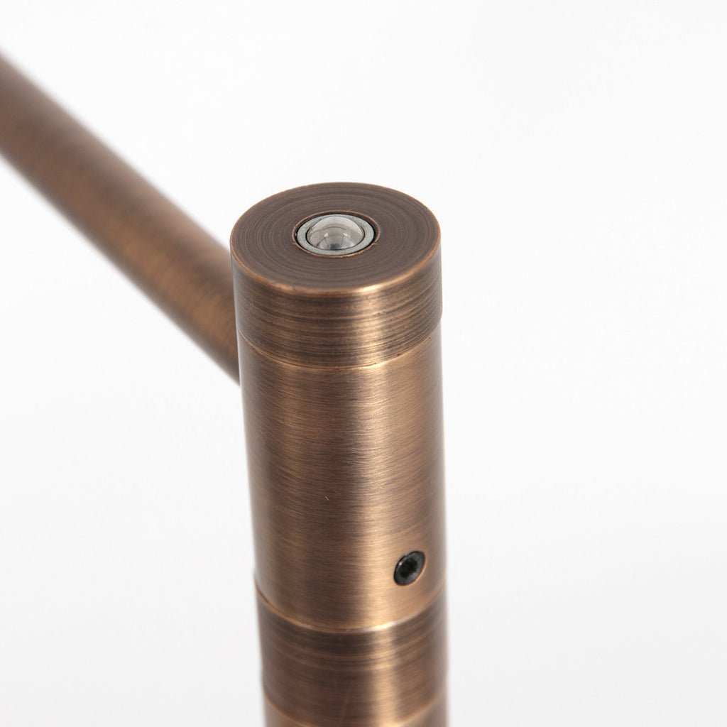 Lampadaire Bronze Industriel | Sari - Designix Lampadaire