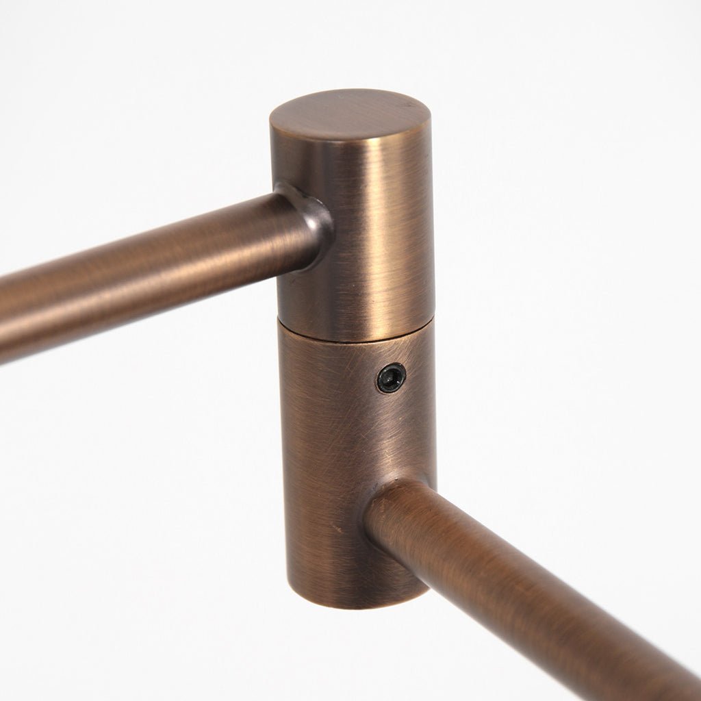 Lampadaire Bronze Industriel | Sari - Designix Lampadaire
