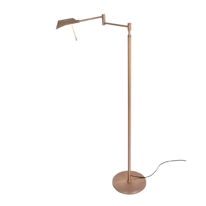 Lampadaire Bronze Industriel | Sari - Designix Lampadaire