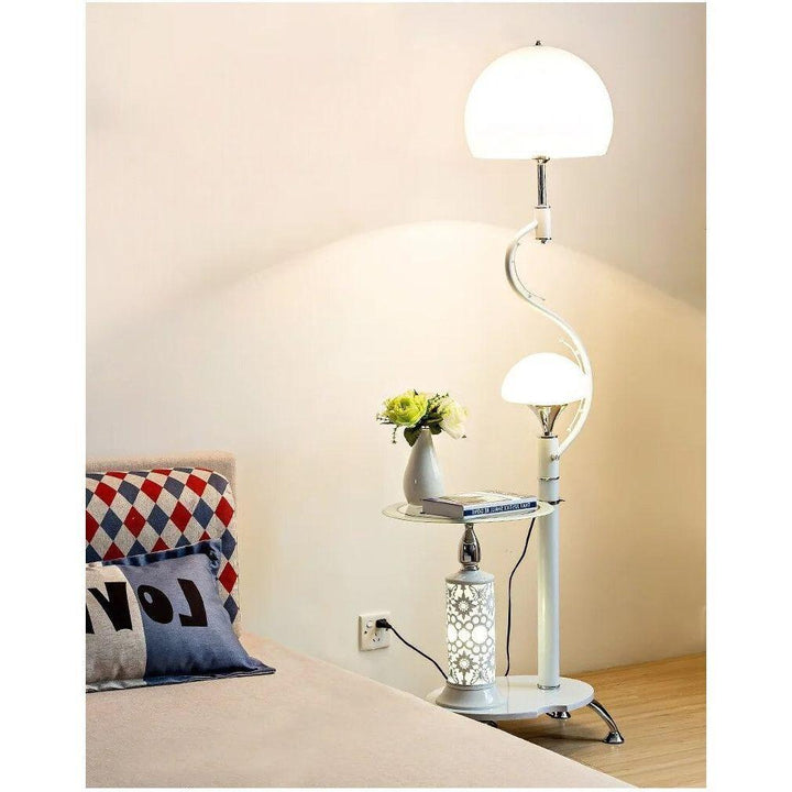 Lampadaire Champignon Design | Élégance Naturelle - Designix Lampadaire Noir