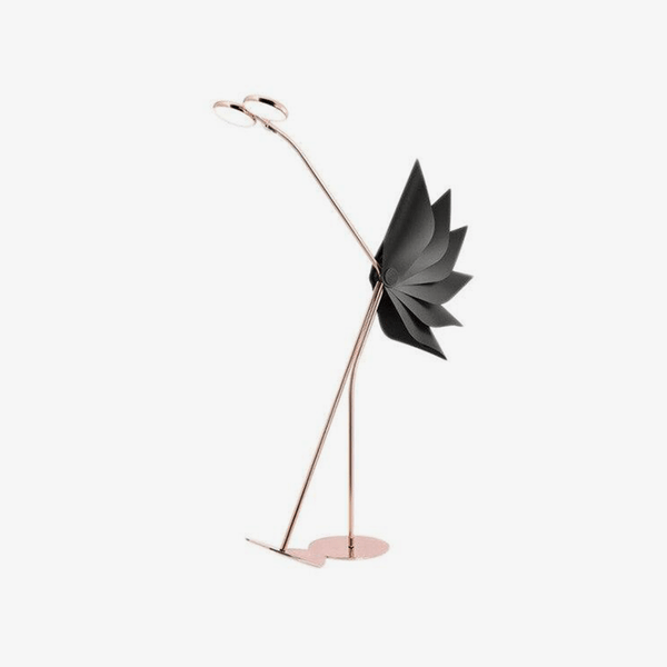 Lampadaire doré tube | Nessa