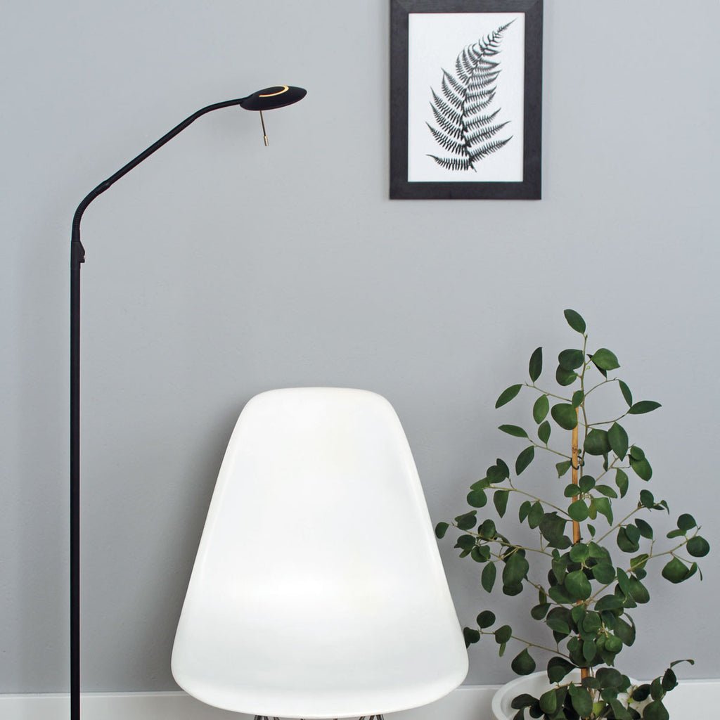 Lampadaire Dimmable Noir | Rena - Designix Lampadaire