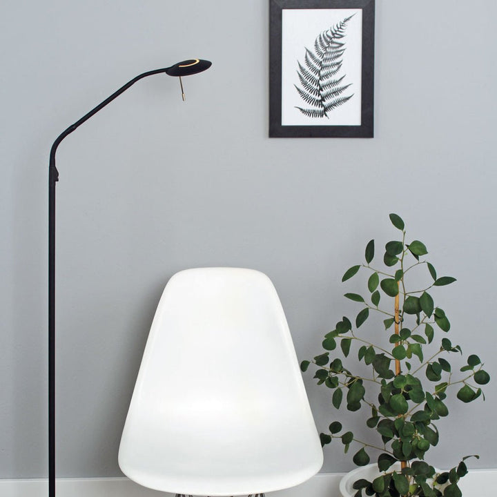 Lampadaire Dimmable Noir | Rena - Designix Lampadaire