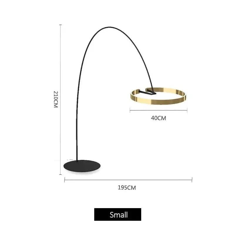 Lampadaire LED Design | Éclat Zen - Designix Lampadaire Petit
