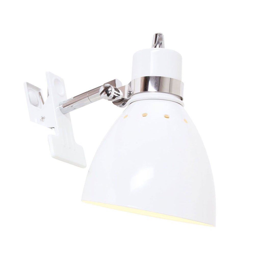 Lampe à Pince Spring 6827W Blanc - Design Industriel Steinhauer - Designix