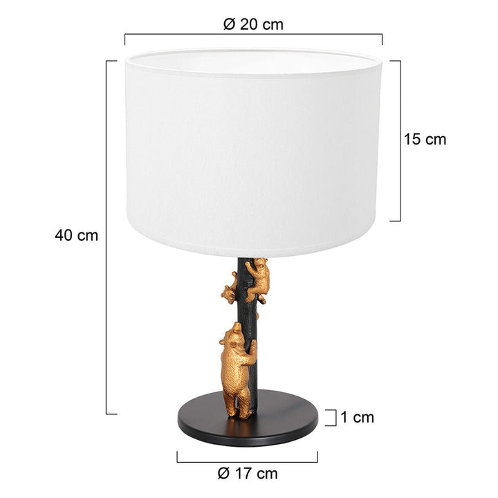 Lampe Animaux Design | Ours - Designix Lampe de chevet
