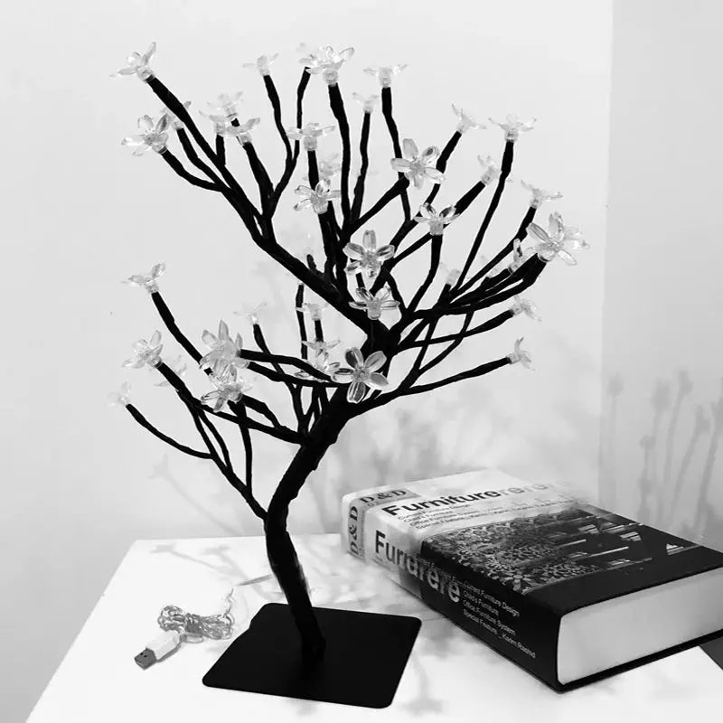 Lampe Arbre | Sérénité Naturelle - Designix Lampe de chevet 36 LEDS