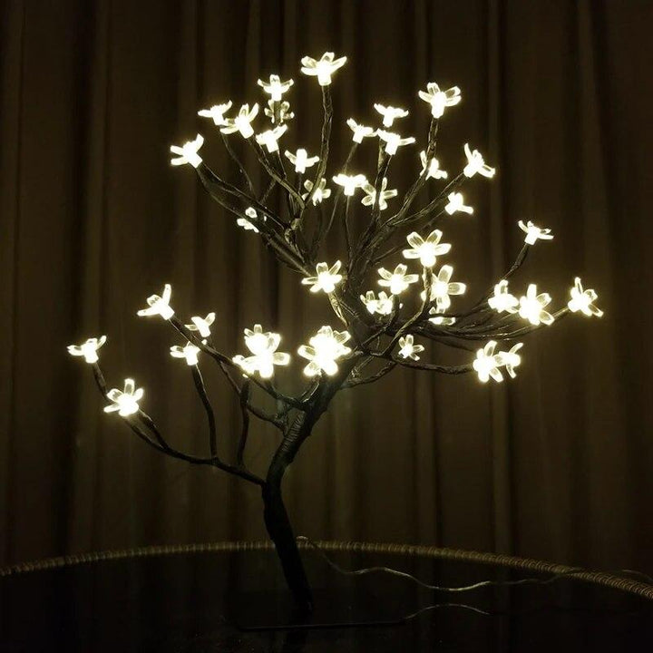 Lampe Arbre | Sérénité Naturelle - Designix Lampe de chevet 36 LEDS