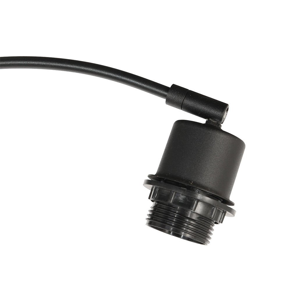 Lampe Arc 3 Lumières Bambou Noir | Yale - Designix Lampadaire