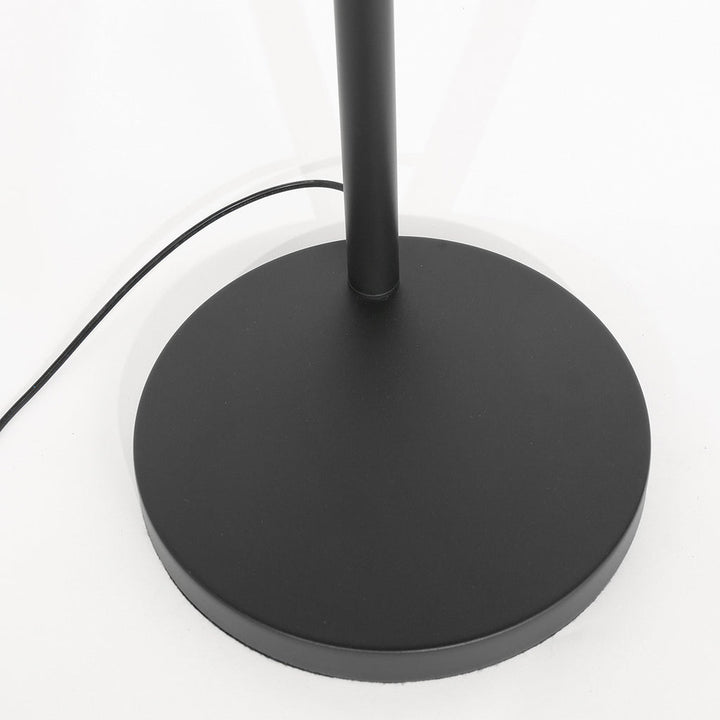 Lampe Arc 3 Lumières Bambou Noir | Yale - Designix Lampadaire