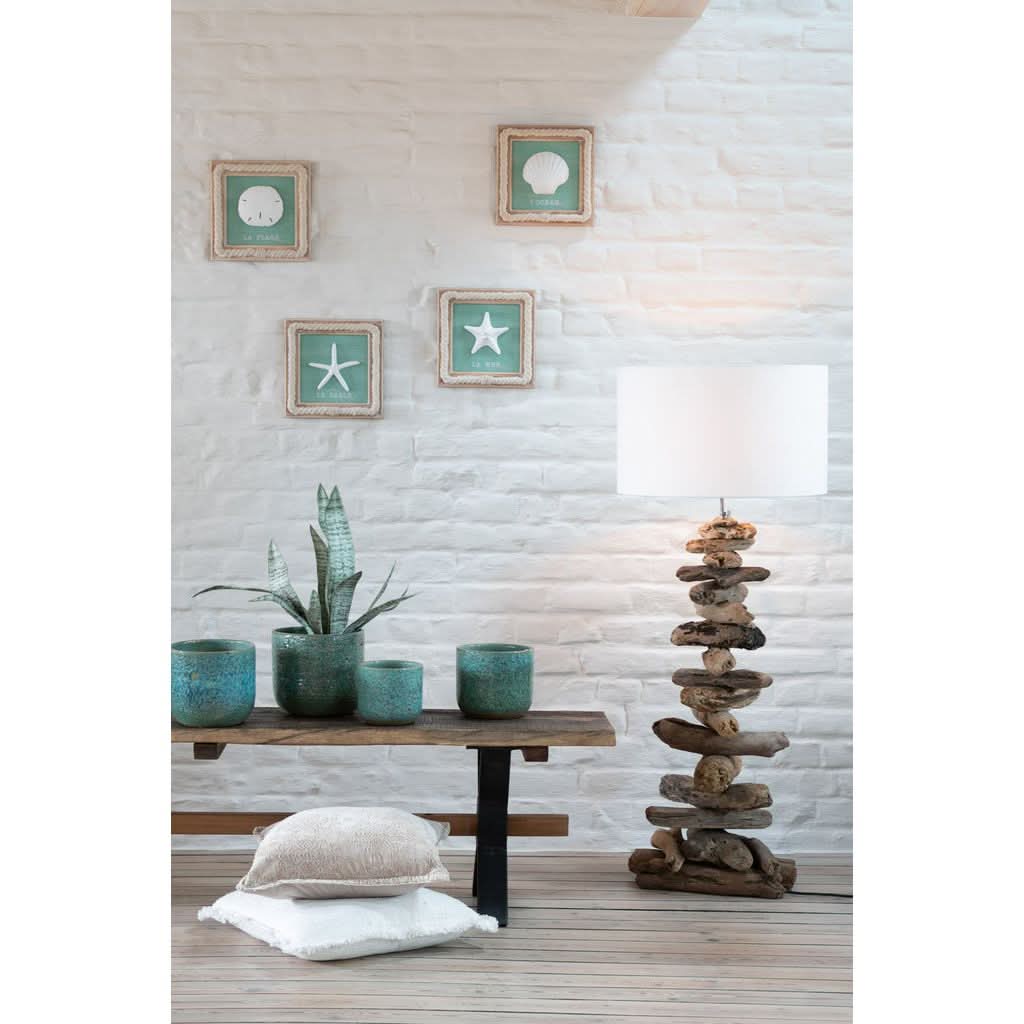 Lampe Bois Flotté Beige Moyen