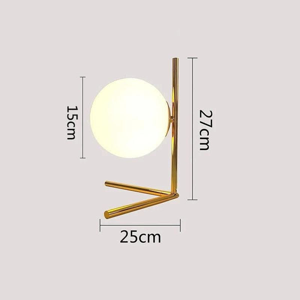 Lampe Boule sur Pied | Éclat Sphérique