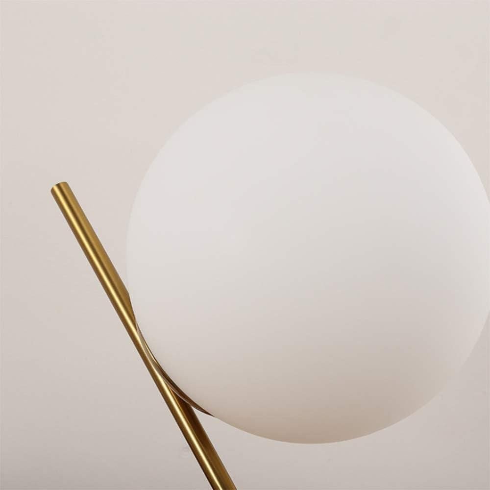 Lampe Boule sur Pied | Éclat Sphérique - Designix Lampe de chevet Petite Doré Blanc Chaud