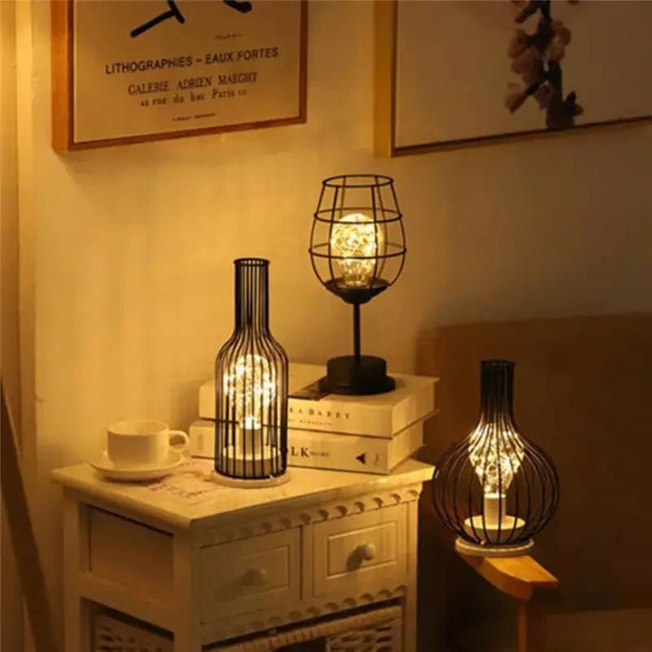 Lampe Bouteille | Éclat Vigneron - Designix Lampe de chevet Verre à Vin | 13 x 28 cm