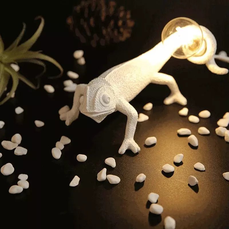 Lampe Caméléon | Silhouette Captivante - Designix Lampe de chevet Chasse