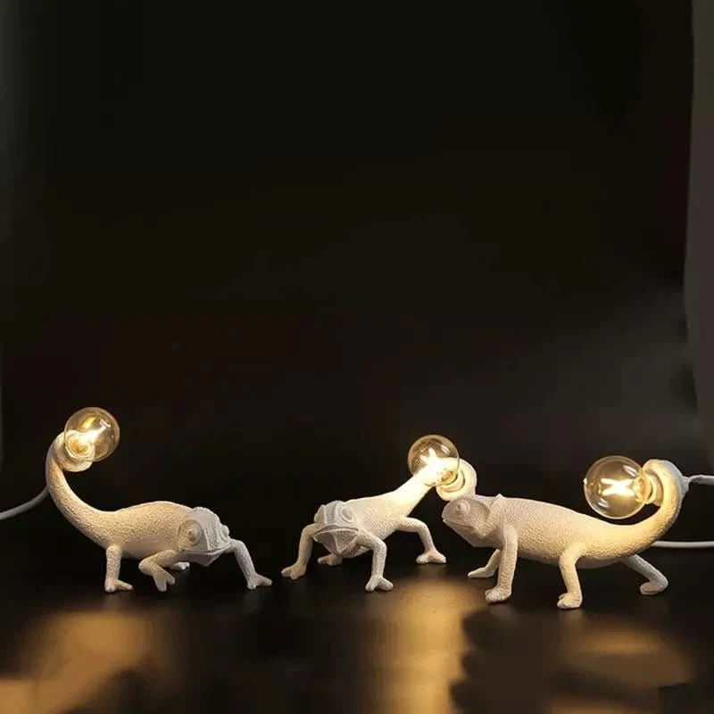 Lampe Caméléon | Silhouette Captivante - Designix Lampe de chevet Marche